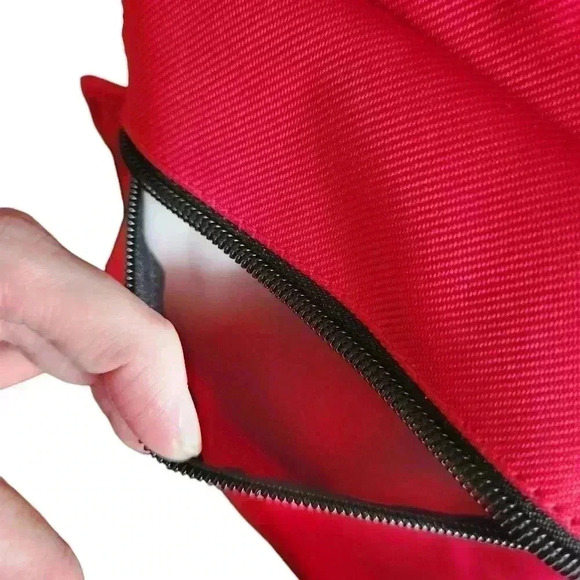 Heys Ecotex TravelMate Red Organizer Crossbody Bag Recycled Nylon - Picture 14 of 15